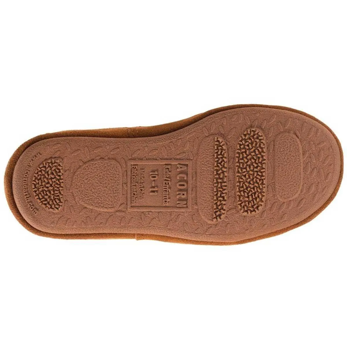 Acorn Kids' Moc Slippers - Original Outdoor, Buff Popcorn, K5/6 | A10089ACC5-6