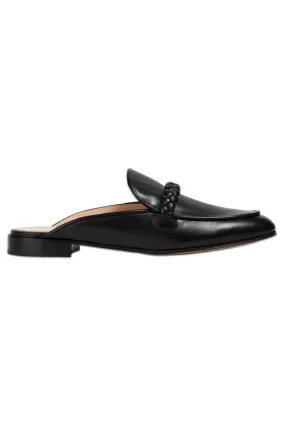 Braided Leather Mules
