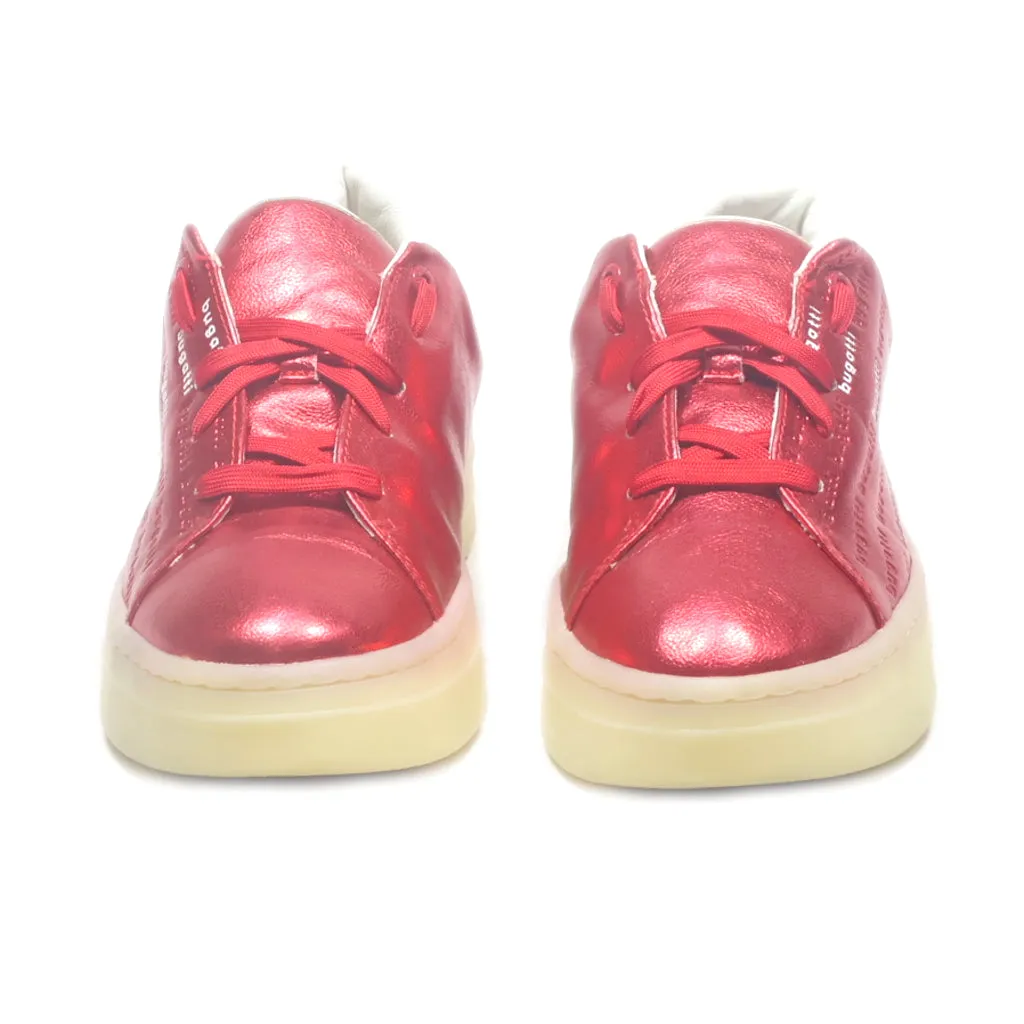 Bugatti Low-Top Sneakers Canvas Red Colour For Women