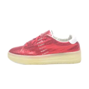 Bugatti Low-Top Sneakers Canvas Red Colour For Women