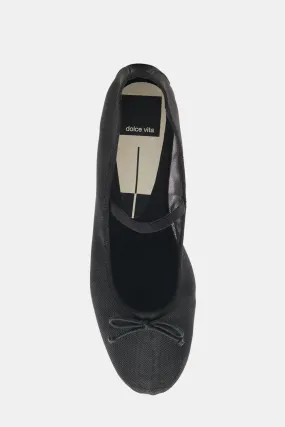 Cadel Ballet Flats | Onyx Mesh
