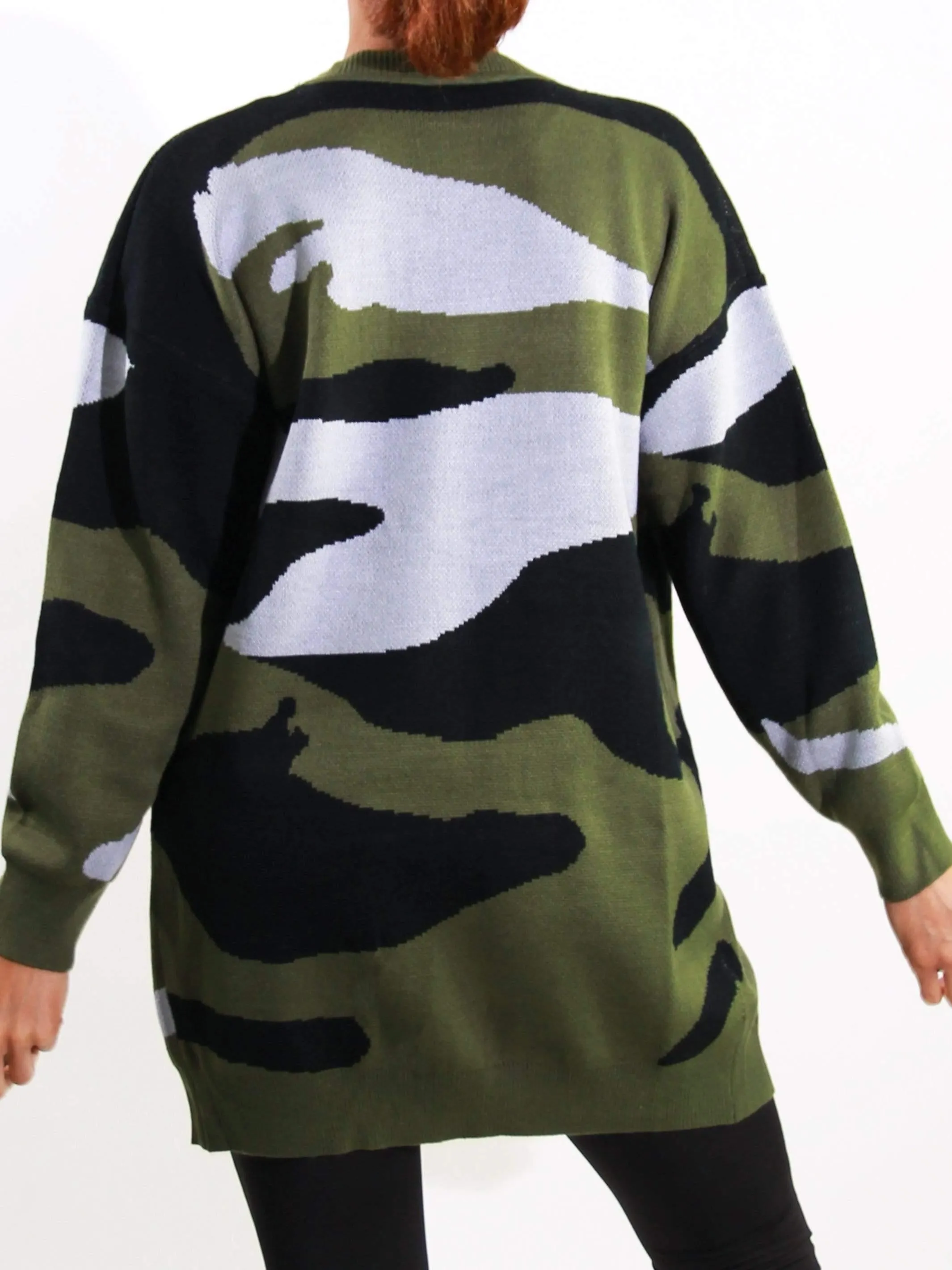 Camo Play | Cardigan