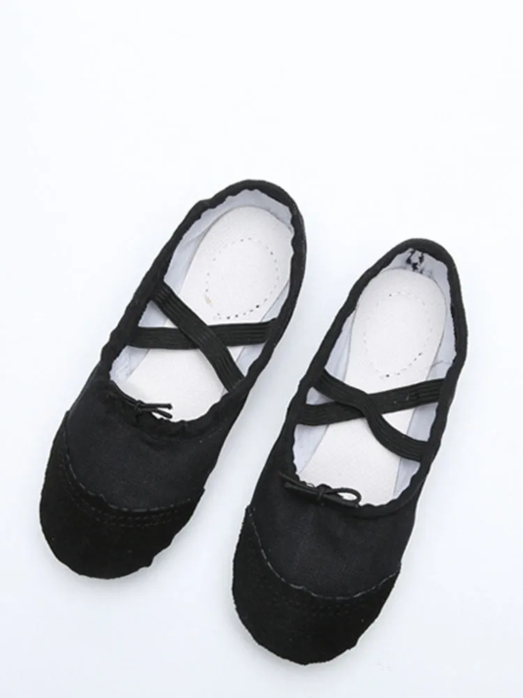 Canvas Dance Shoes Summer Soft-soled Exercise Ballet Shoes