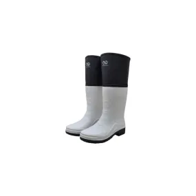 Commercial working boots foldable tall 20" height white,  size 6,7,8,9,10,11,12,13