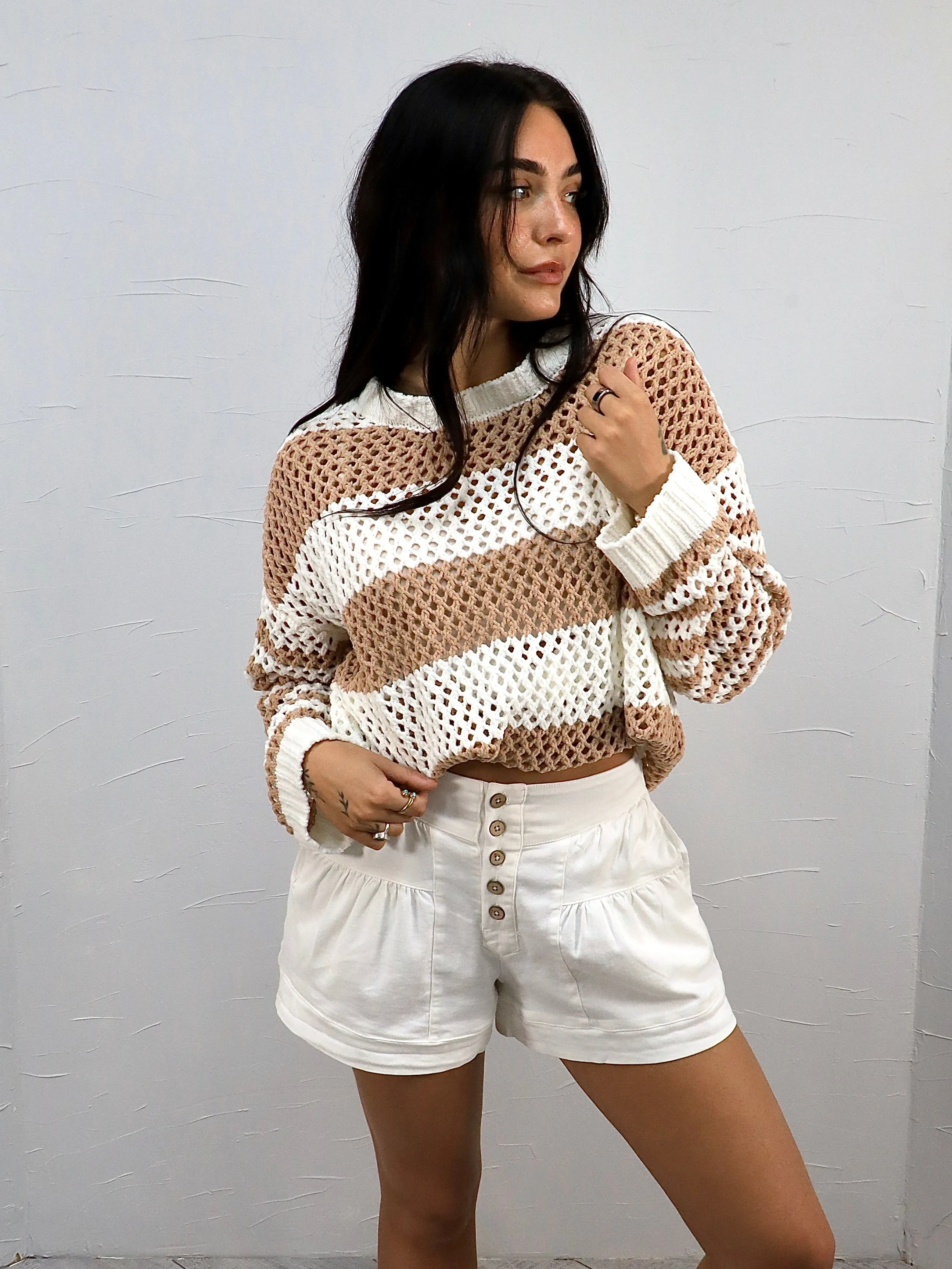 Easy Breezy Knit Sweater