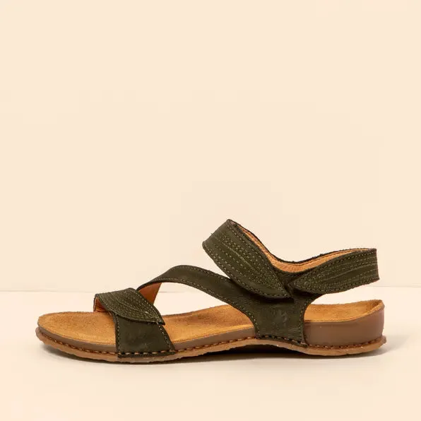 El Naturalista N5810 Nubuck Lavado - KAKI/PANGLAO
