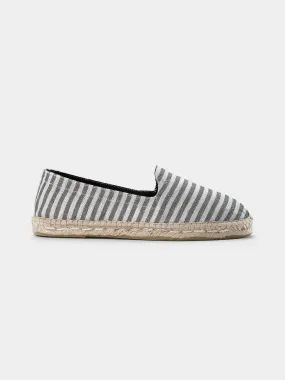 Grey Stripe Seaqual Espadrilles