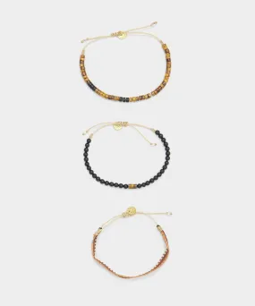 Guanábana Bracelet Set in Poseidon