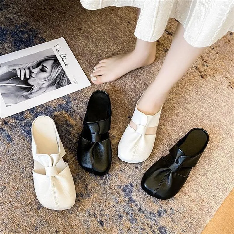 🔥Hot Sale 59% Off🔥Plus-size Cut-Out Design Flat Mules