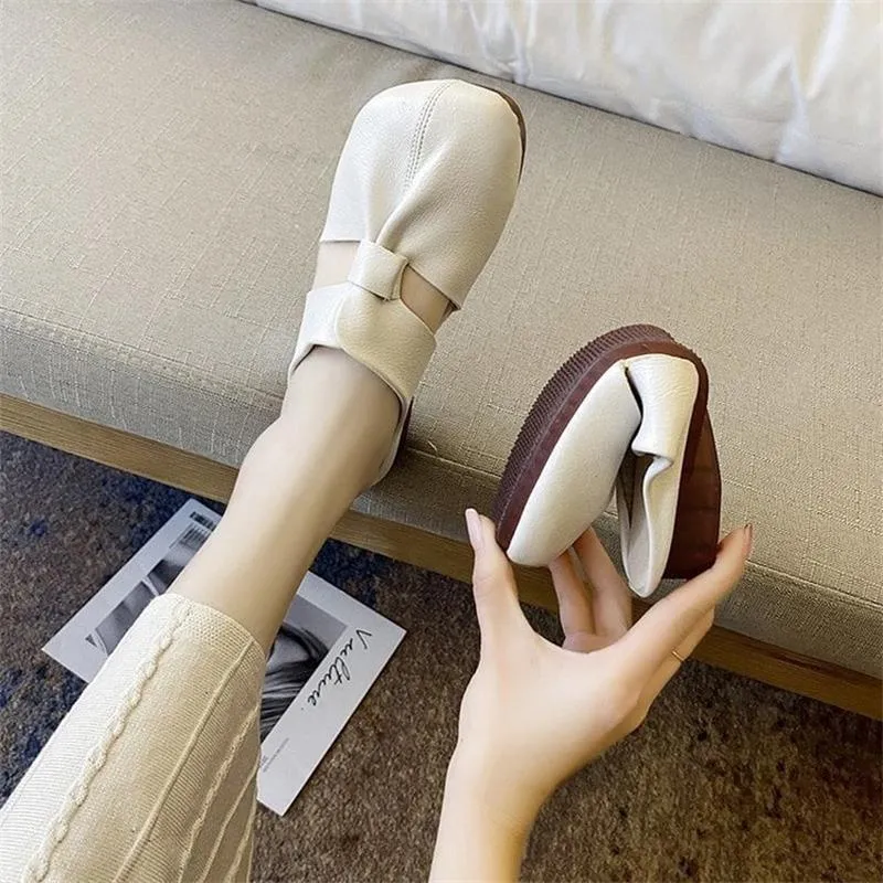 🔥Hot Sale 59% Off🔥Plus-size Cut-Out Design Flat Mules