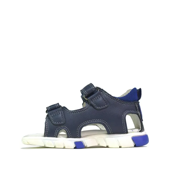 Kids Open Toe Sandals Navy