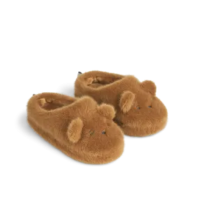 Liewood / Aviaja / Bear Slippers / Golden Caramel