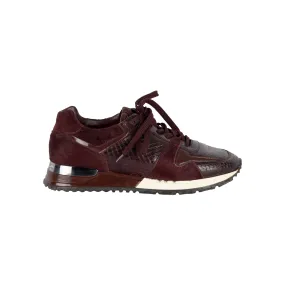 Louis Vuitton Snakeskin and Ponyhair Run Away Sneakers  - '10s