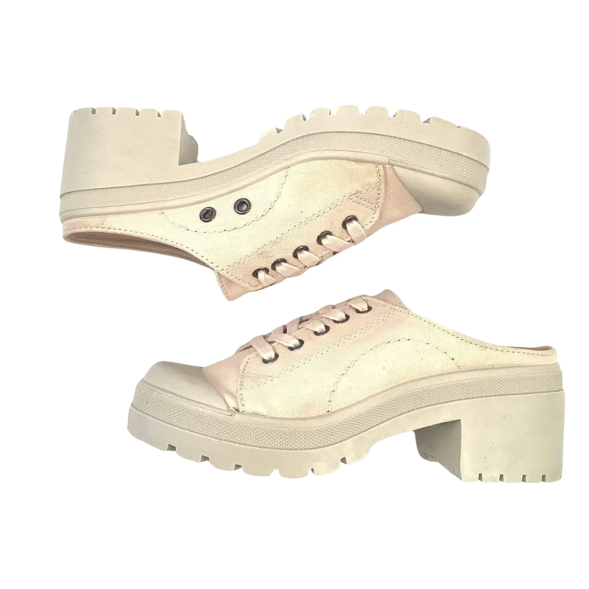 Lug Sole Mules 7.5