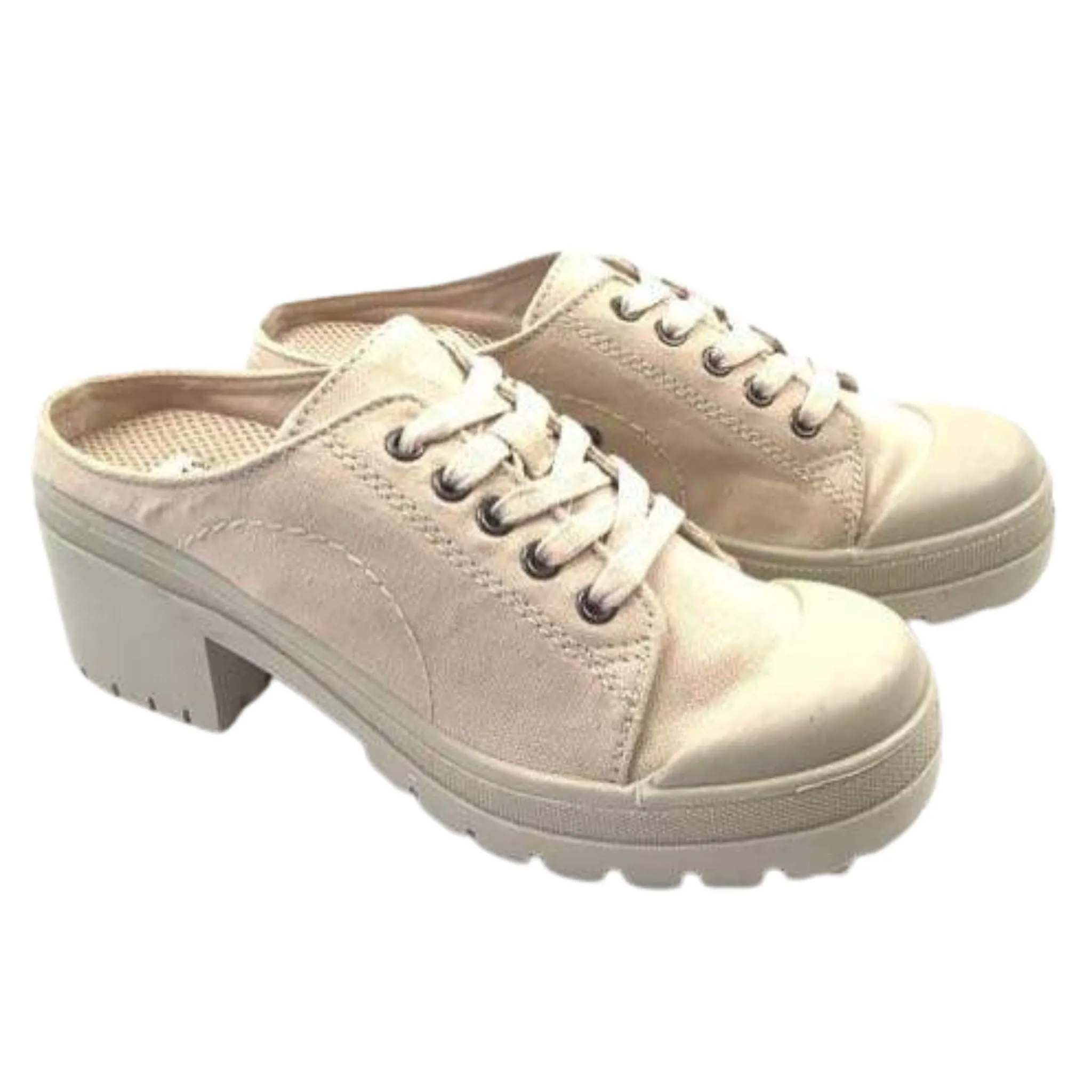 Lug Sole Mules 7.5