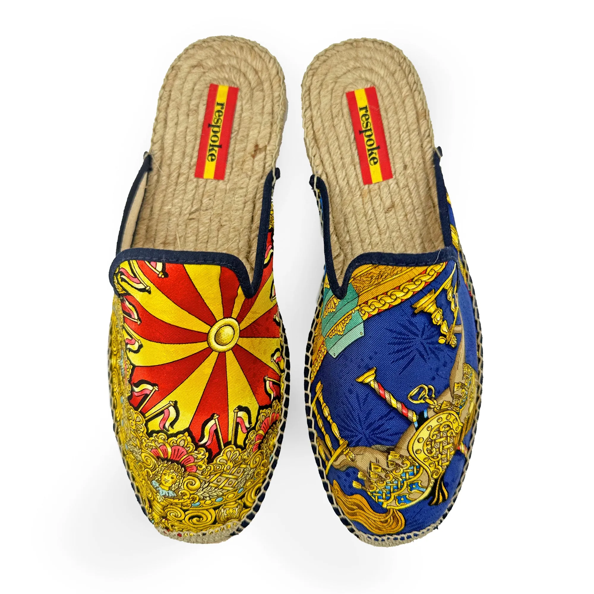 LUNA Blue Mule Espadrilles