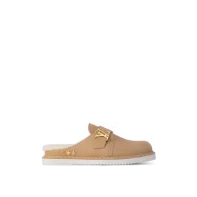 LV Easy Shearling Mules