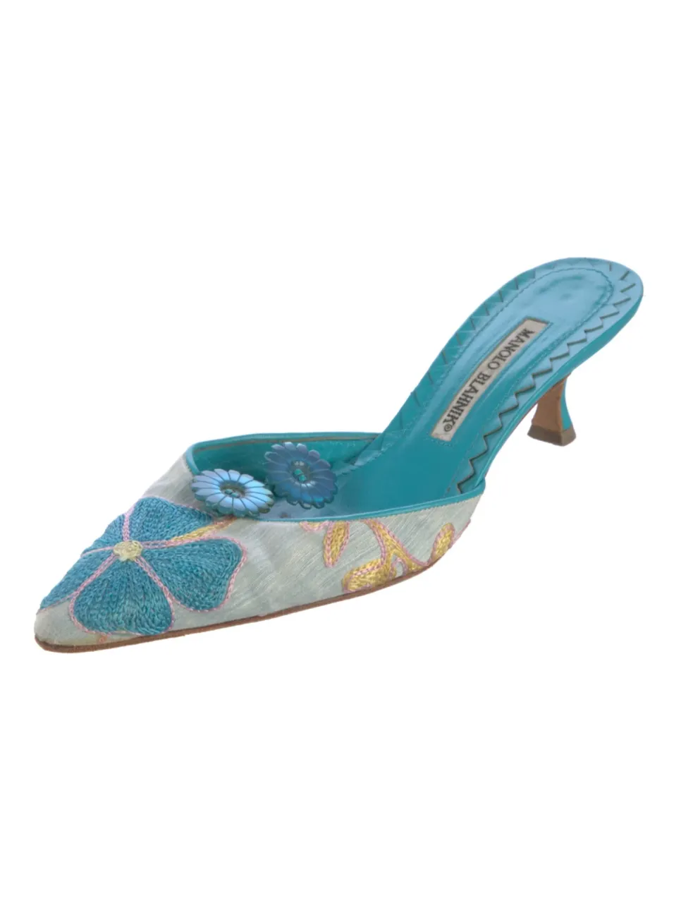 MANOLO BLAHNIK MULE IT 37