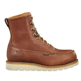Men's Waterproof 8in Moc Steel Toe Wedge Work Boot