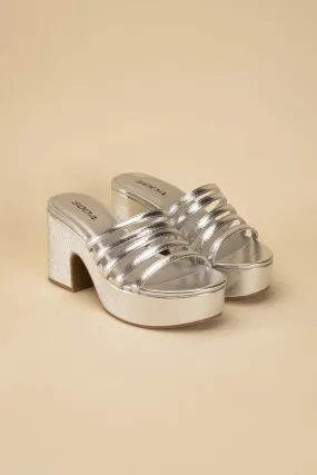 Open Toe Platform Sandals