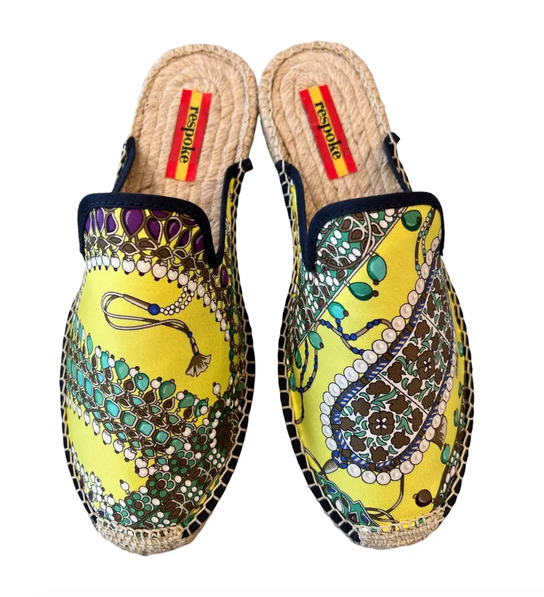 RAJA Yellow Mule Espadrilles