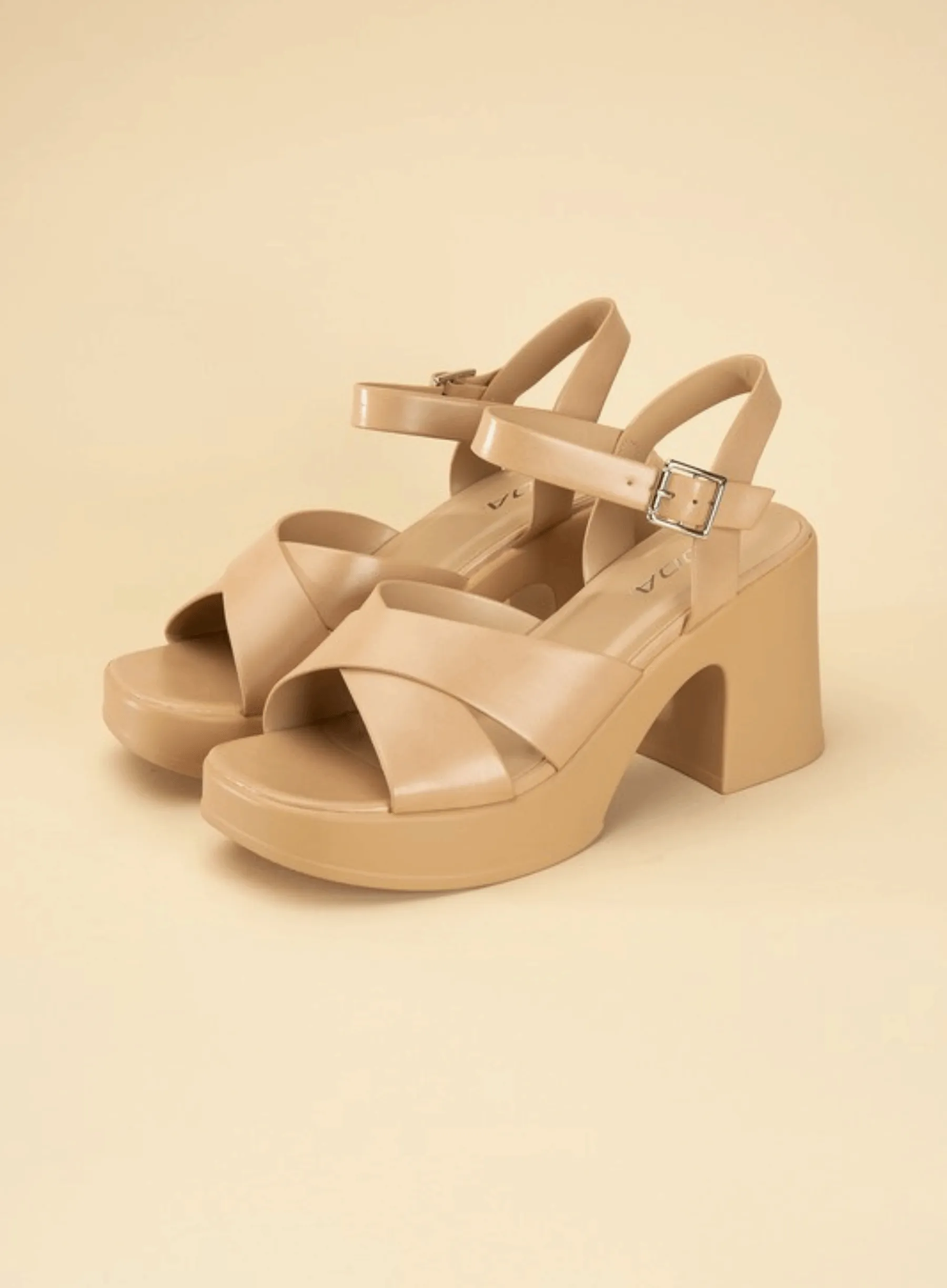 Touch-S Criss Cross Sandal Heels